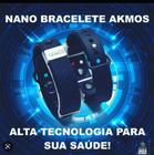 Pulseira Terapia Magnetica Nano Bracelete Akmos.