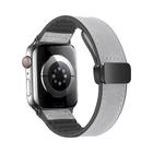 Pulseira Unissex de Couro e Silicone para Apple Watch 49mm/44mm/42mm/40mm - Série 9/8