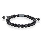 Pulseira West Coast Jewelry Onyx Stone Beaded para homens