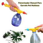 Pulverizador Garrafa Pet ecológico Portátil Manual Borrifador Bico Regulável Regador Aplicador casa jardim sitio