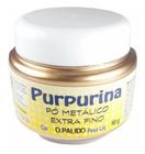 Purpurina Em Pó Ouro Pálido 50g Glitter