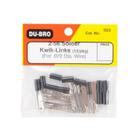 Push Rod / Clevis Dubro - Metal 2-56 - Dub603 - Solda - 12pç