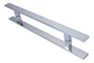 Puxador 40x10 Barra Chata 400x300 Em Inox 304 Polido