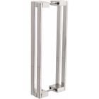 Puxador Alça Dupla para Porta de Passagem 3014 200mm Cromado Mital