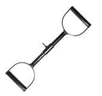 Puxador Barra Pulley Neutro Reto 50cm Academia Fitness Musculação Profissional