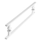 Puxador Branco 50cm Para Porta Pivotante Vidro Madeira SF.MS