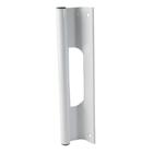 Puxador Buzio 250mm Branco Alumínio Para Porta E Portão Alumiexpress
