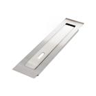 Puxador Concha Com Entrada Para Chave Inox Escovado 22X0,8Cm - Geris