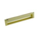 Puxador concha dourado italy line il155 metal 192mm c/ parafusos