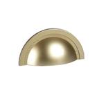 Puxador Concha Shell Dourado 64 Mm