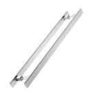 Puxador de Porta Duplo Reto Inox 80.cm - Stam