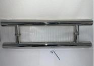 Puxador Inox Para Porta De Vidro 450x300mm