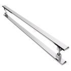 Puxador Inox Para Porta Pivotante Madeira Vidro 30 cm