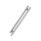 Puxador para porta duplo 800mm tubular inox escovado i042ie geris