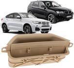 Puxador Porta Dianteira Esquerda Bmw X3 F25 e X4 F26 de 2011 À 2017 - Bege Caramelo - HD