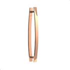 Puxador Porta Pivotante 100 Cm Inox Cobre / Rose Curvo Italy