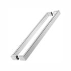 Puxador Tipo C Inox Escovado 40x20 - 600mm - WF PUXADORES