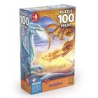 Puzzle 100 Peças - Dragões - Grow