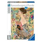 Puzzle 1000 peças Klimt - A Dama com Leque - Importado - Ravensburger - Grow