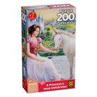 Puzzle 200 peças A Princesa e seus Unicórnios