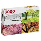Puzzle 3000 peças Cerejeiras nas Quatro Estações