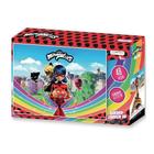 Puzzle 3D Ladybug e Cat Noir - 48 Peças - Multikids