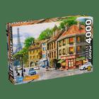 Quebra Cabeça Puzzle 4000 Peças Ruas de Paris 4102 GROW Jogo de