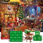 Puzzle: Calendário do Advento ShyLizard 2024, 1000 peças de Natal