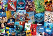 Puzzle de quebra-cabeça Ceaco Disney Pixar, pôsteres de filmes, 2000 peças