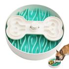 Puzzle Feeder Dog Bowl Puzzle Feeder Slow Feeder Green