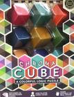 Puzzle lógico Project Genius Chroma Cube com 12 blocos de madeira