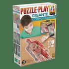 Puzzle Play Gigante Corpo Humano - Quebra-Cabeça 100 Peças - Grow