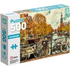 Puzzle Quebra Cabeça Amsterdã 500 Peças 40x60 Nig Brinquedos