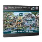 Puzzle YouTheFan NFL Philadelphia Eagles Game Day no Zoológico