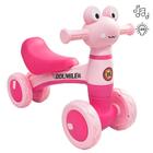 Quadriciclo de Equilibrio  Infantil Rosa  Com Som e Luz Para seu Filho se divertir!