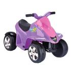 Quadriciclo Elétrico Infantil Rosa e Lilás Bateria Recarregável da Xplast Ref 669