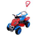 Quadriciclo Infantil Modelo Spider Com Porta Objetos E Haste