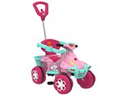 Quadriciclo Infantil Passeio a Pedal - Smart Quad Bandeirante Rosa 1220