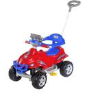 Quadriciclo Pedal Com Som E Luz Vermelho - Magic Toys