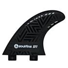 Quadriquilha Sf1 - Soul Fins - Preta