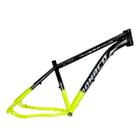 Quadro 29 Monaco Storm Alum. Mtb Tam.21 Preto Amarelo Neon Branco Brilho