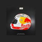 Quadro 3D Decorativo Helmet MV 2021 Branco/Vermelho - Gran Belo