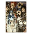 Quadro A3 em MDF Tim Burton Personagens 002