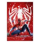 Quadro A4 em MDF Spider Man Game 001- Placa