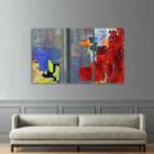 Quadro Abstrato 105x65 decorativo Moderno Para Sala Hall