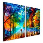 Quadro Abstrato Freshness Cold 40x60 Sala Quarto Moderno