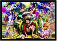 Quadro Anime One Piece Desenho Com Moldura G02