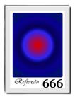 Quadro Anjo 666 Numerologia Lei Atração Moldura Branca