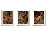 Quadro arte 45x96 canvas formas abstratas mod 9