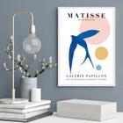 Quadro Arte Matisse Passarinho 24X18Cm - Com Vidro